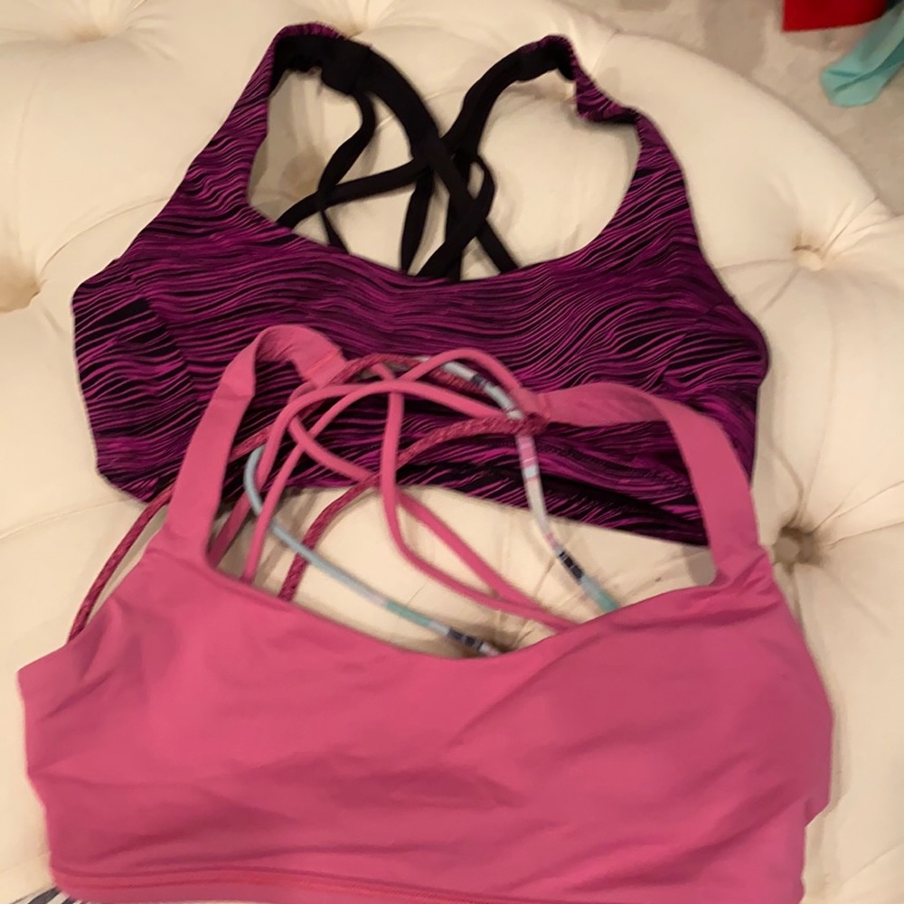 Lululemon sport bras size 4